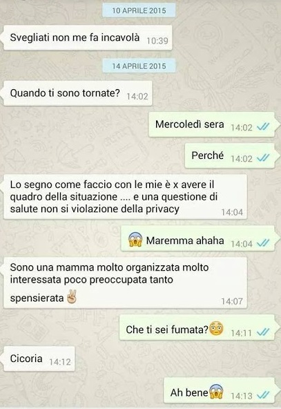 Whatsapp Piu Di Messaggi Pazzi Dei Genitori Fotogallery