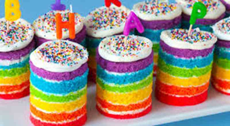 torta arcobaleno