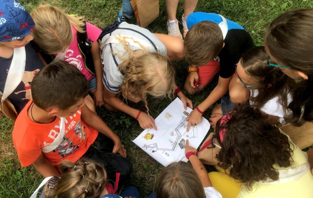 caccia al tesoro per bambini